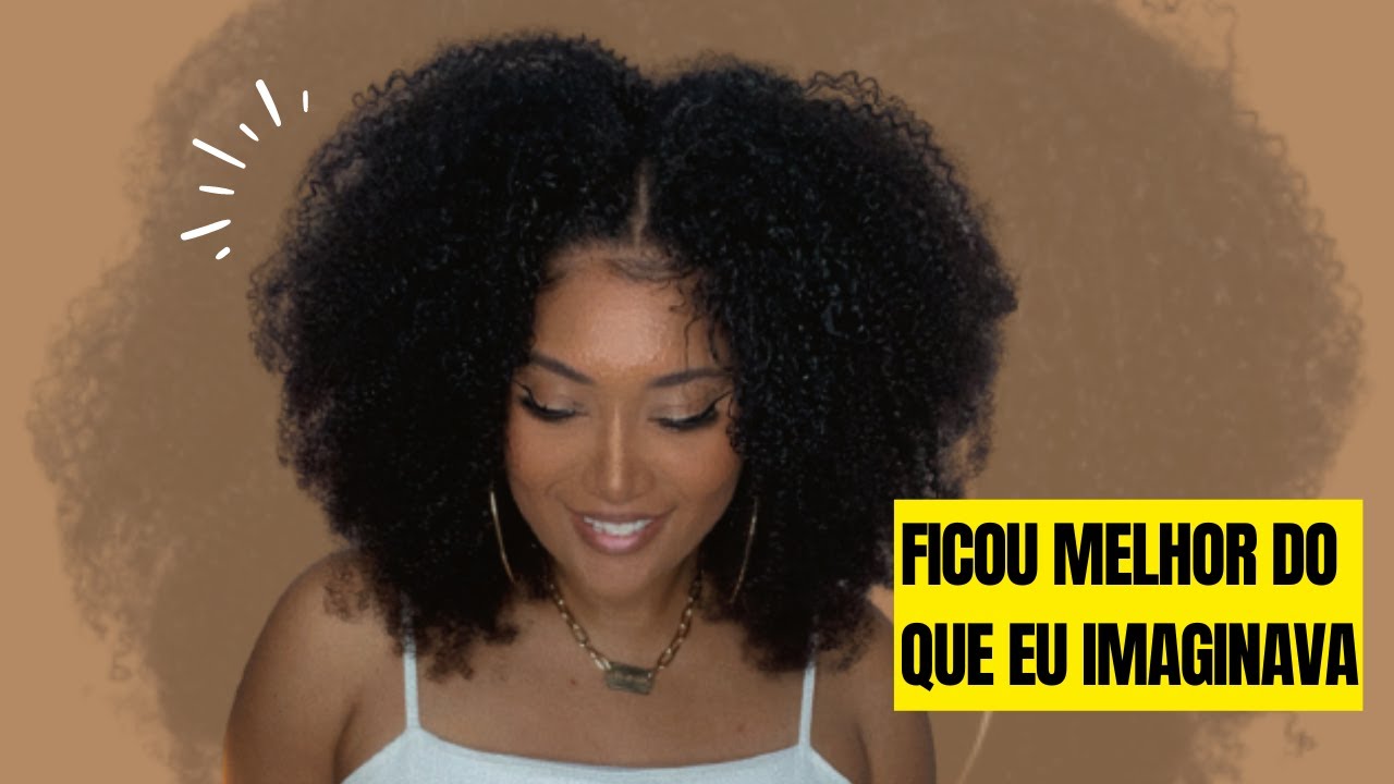 ENTRELACE COM CABELO HUMANO CACHEADO | EU NÃO ESPERAVA POR ESSE RESULTADO