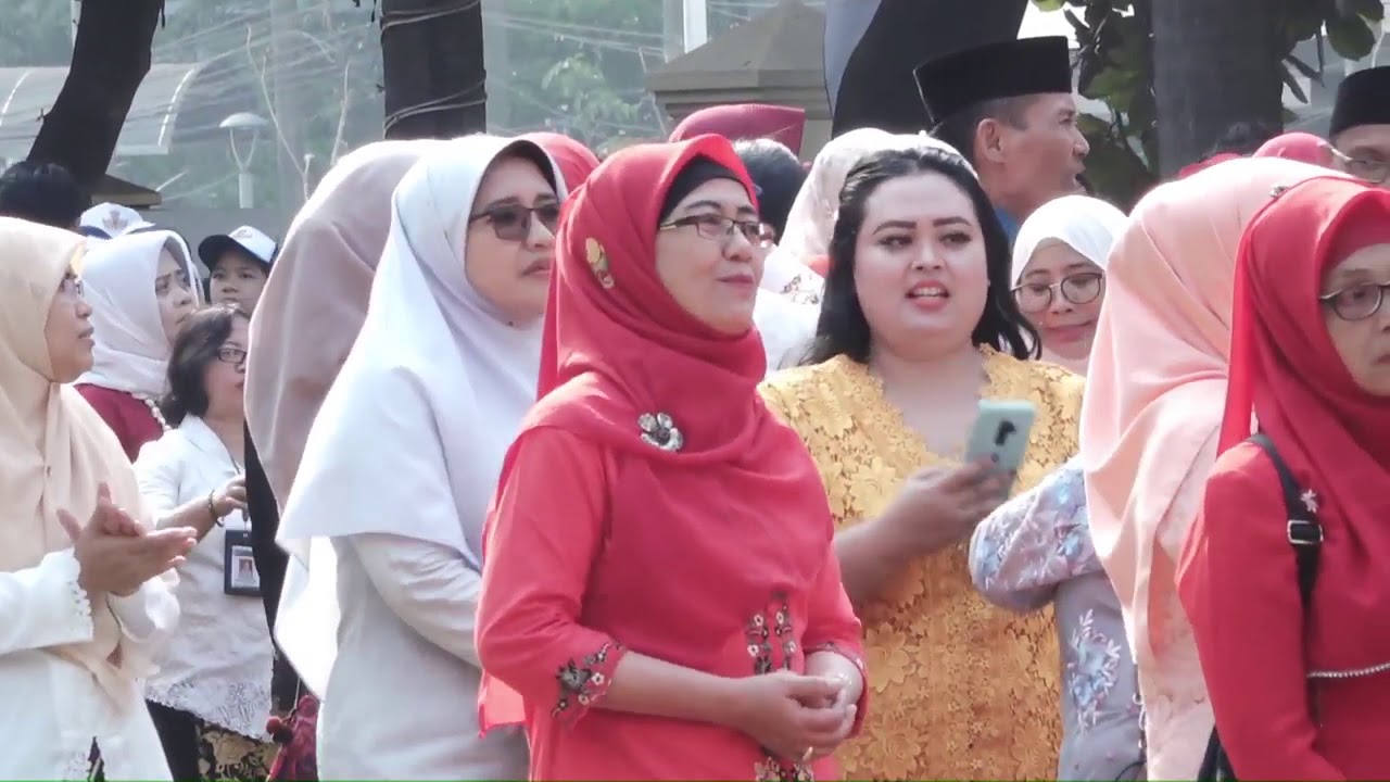 SMKN 12 ORCHESTRA @ Upacara Peringatan HUT RI Ke 74 di Kantor KEMENDIKBUD