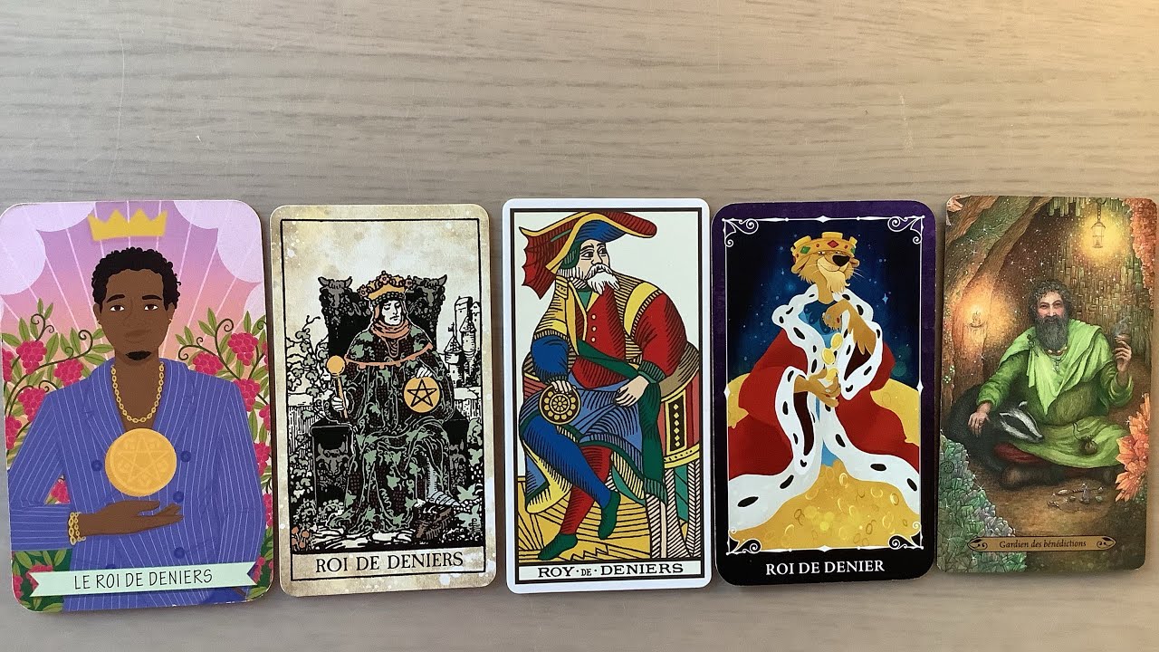 Roi de deniers ou de pentacles