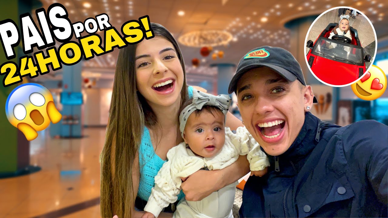 SENDO PAIS POR 24 HORAS!! *não conseguimos* 😭
