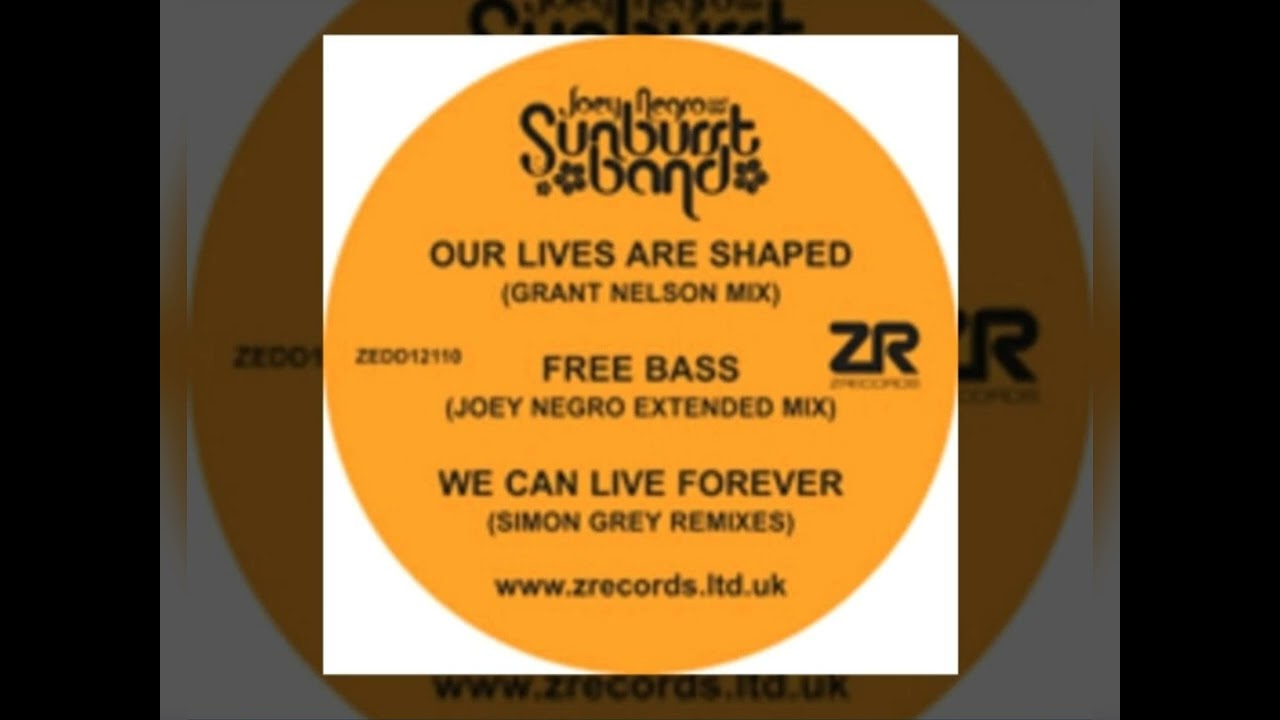 Sunburst band & Joey Negro ☆Our lives Are Shaped☆ Grand Nelson Instrumental,  Z Records  2009