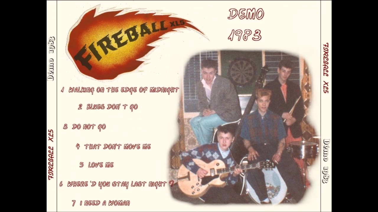 Fireball XL5 - Walking on the edge of midnight. DEMO 1983