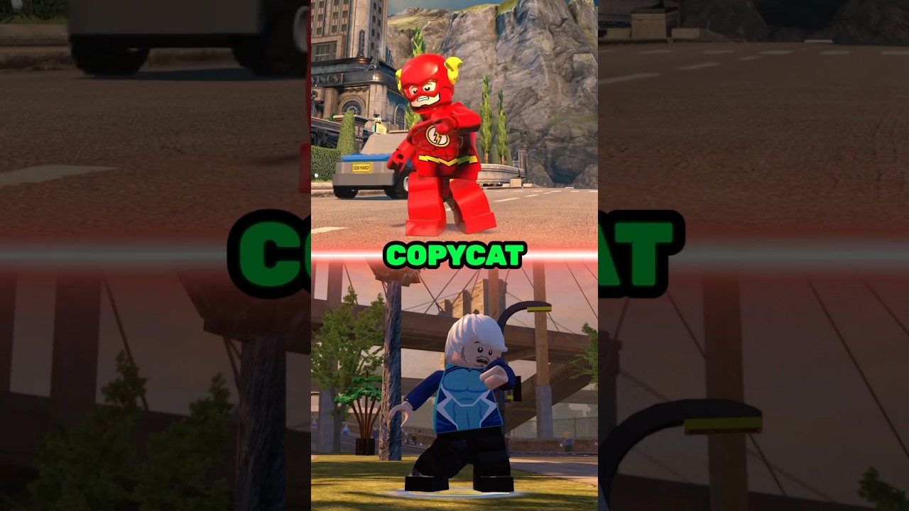 Copycat Characters in LEGO Marvel Super Heroes vs LEGO DC Super Villains #videogames #legomarvel