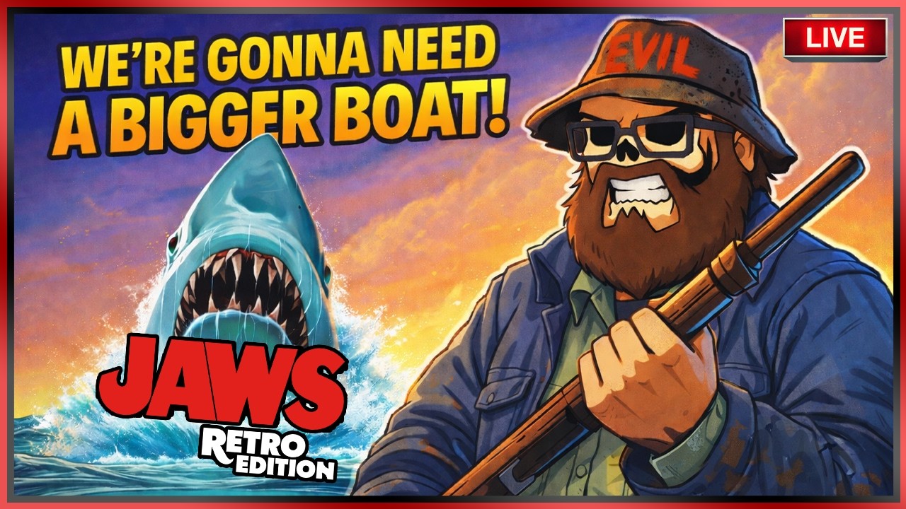 Smile, you son of a... B! 🦈| JAWS: Retro Edition