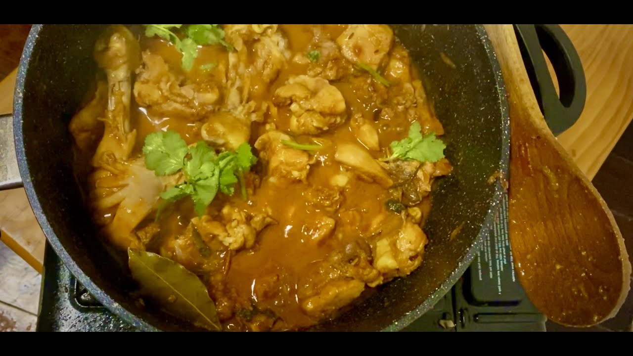 Spicy chicken curry - Telangana Special in telugu