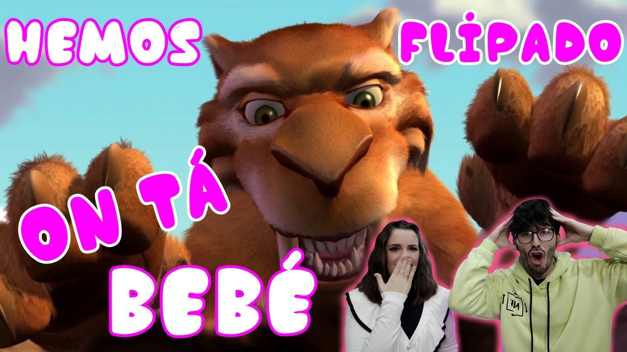ESPAÑOLES REACCIONAN A DOBLAJE LATINO VS ESPAÑOL DE ICE AGE/ON TÁ BEBÉ #DOBLAJES #ICE AGE