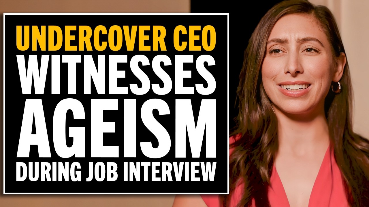 Undercover CEO Witnesses Shocking Ageism During Job Interview