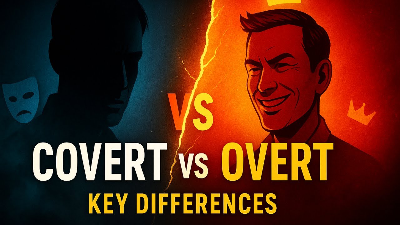 Covert Narcissist vs. Overt Narcissist: The Key Differences