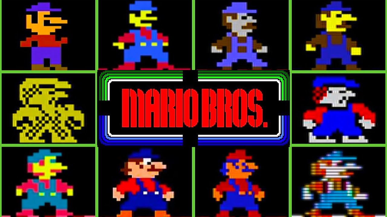 🐢Mario Bros.🐢(1983) Versions Comparison|Ports Evolution|HD