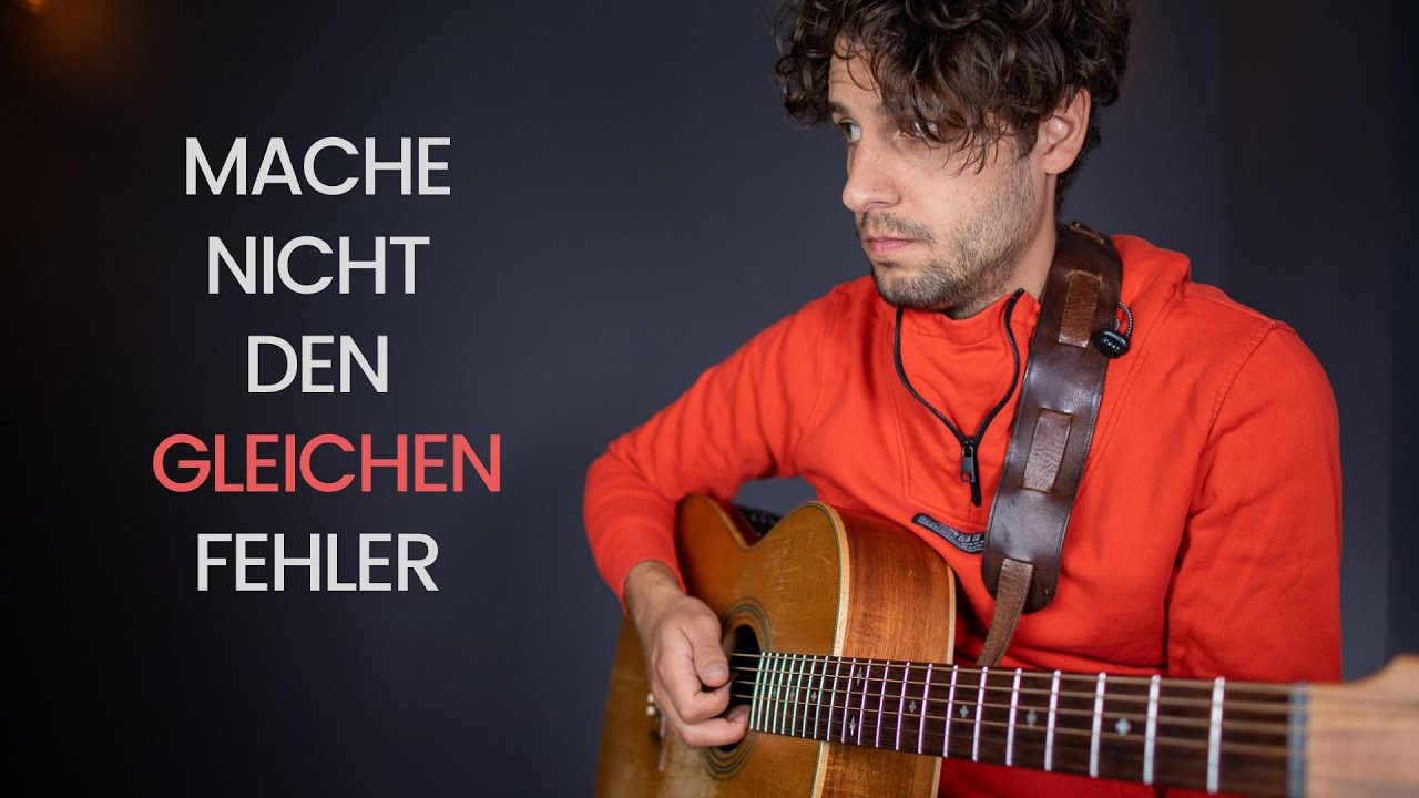 Meine größte Schwäche beim Gitarre spielen