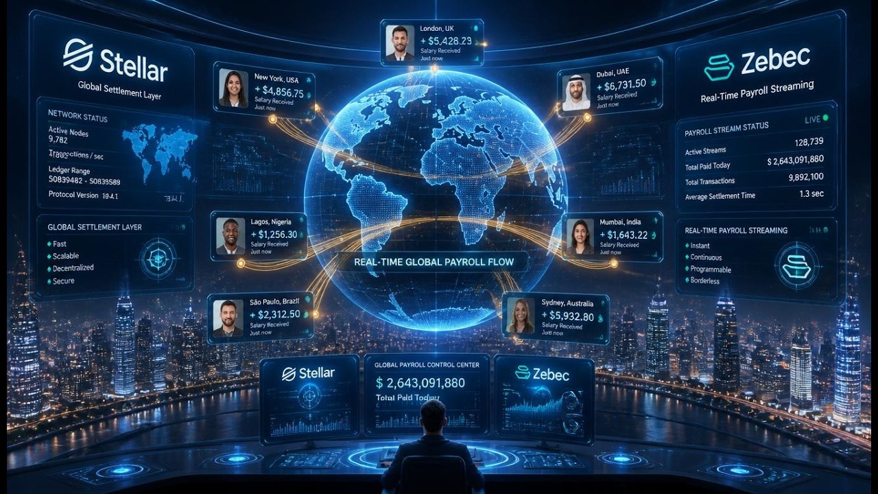 ⏰ Real-Time Payroll Is Here: Zebec Expands Global Payments with Stellar $XLM 🌍
