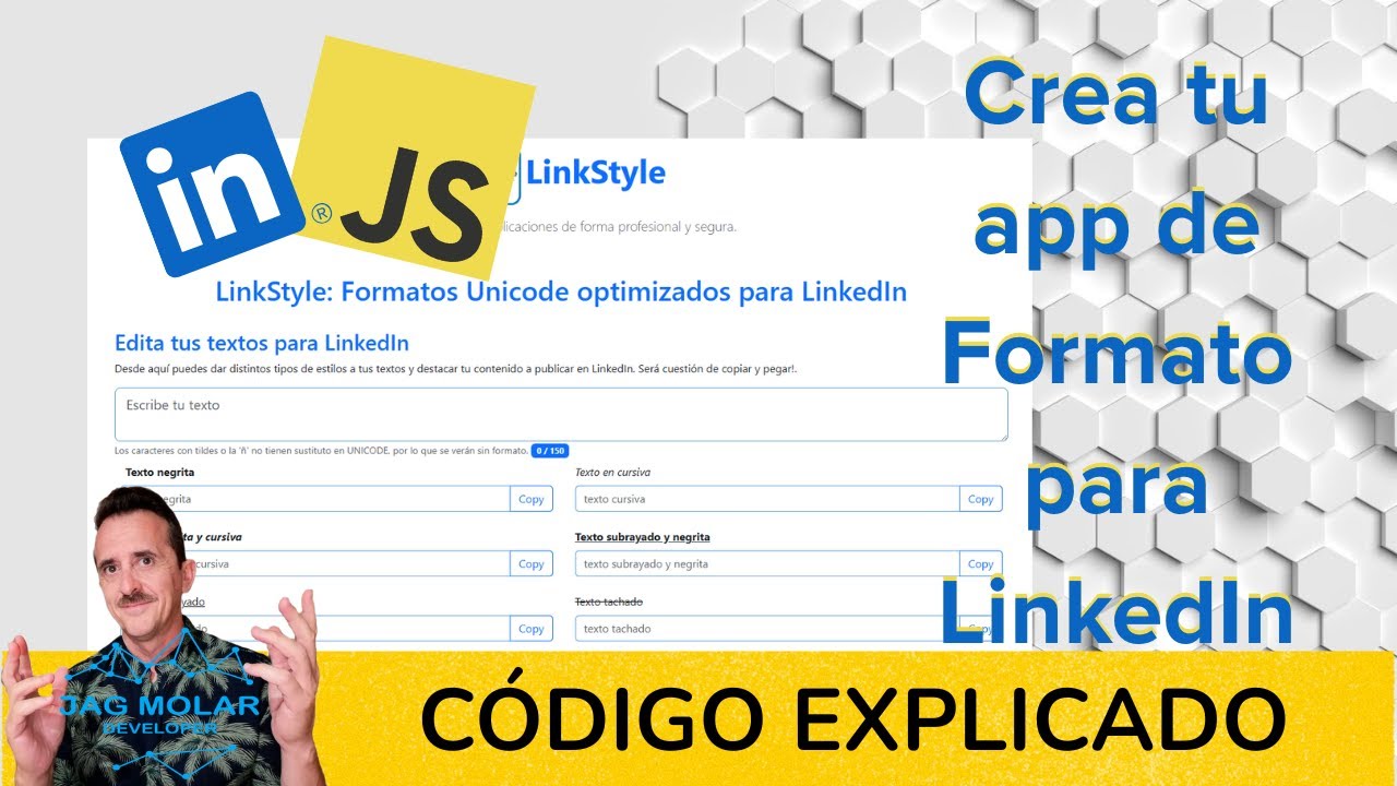 🚀 LinkStyle: Crea tu propia App de Formato para LinkedIn (Review de Código)