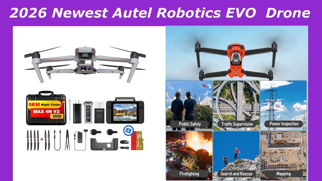 2026 Newest Autel Robotics EVO  Drone! ✅Top 5 Reviews & Buying Guide!