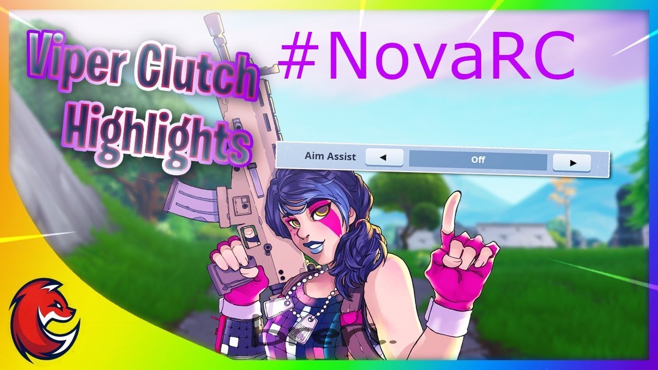 Viper Clutch Fortnite edit - No Time #NovaRC