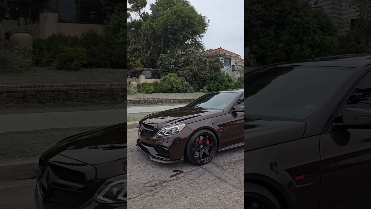 e63s amg w212 catless downpipes and exhaust cutouts #e63 #mercedes #mercedesamg #e63s