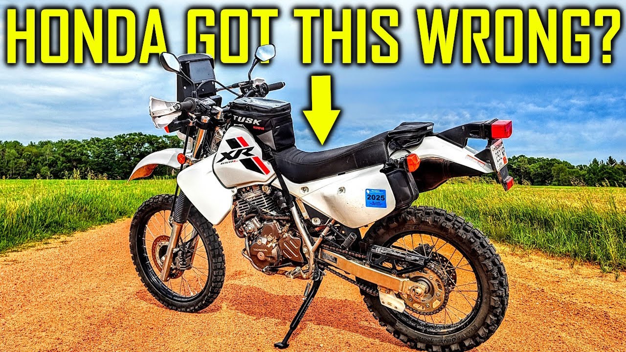 Lowering My XR650L Made It Better Off Road? | Hemisphere Off Road Lowering Link & Side Stand Test