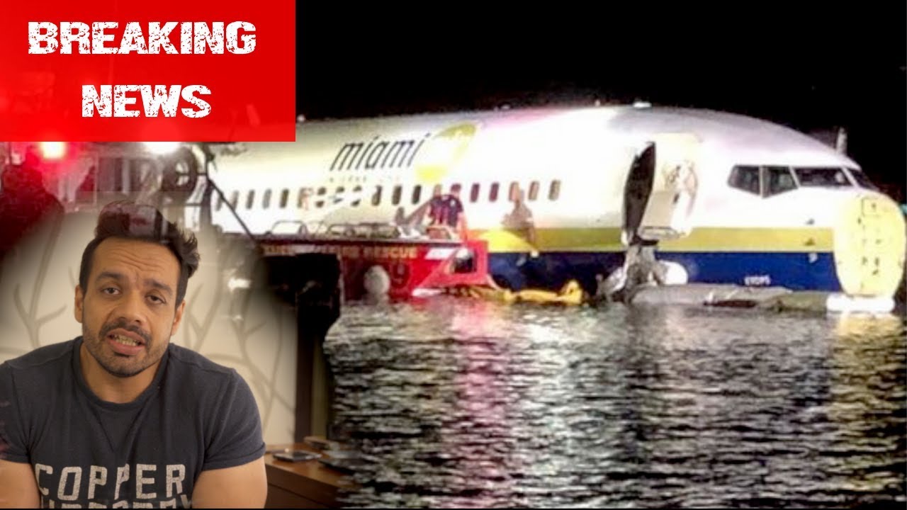 Another Boeing 737 Crashes | Lands into a River  ✈️