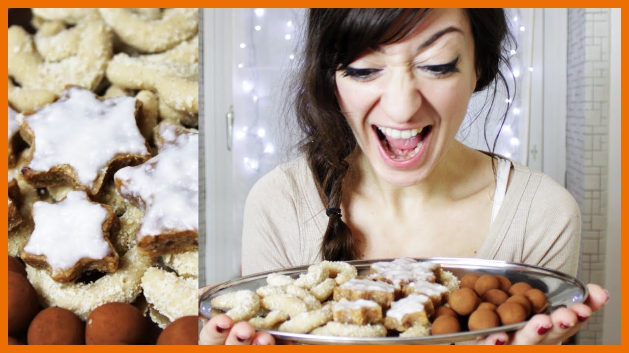 ♥ WEIHNACHTS-NASCHI ♥ gesund & lecker ♥ Zimtsterne, Marzipankartoffeln, Vanillemarzipankipferl