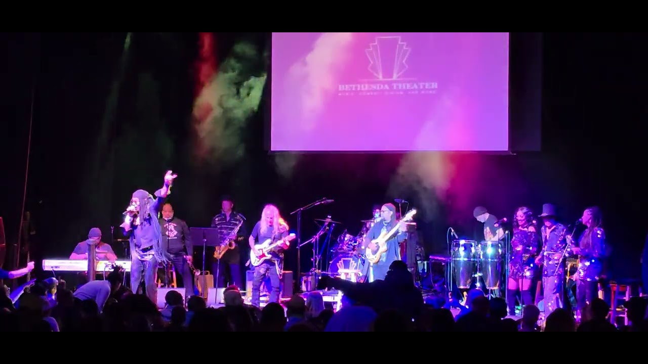 Rick James Stone City Band sings 