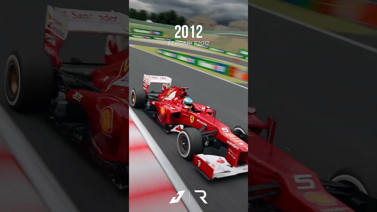 🏎️ Fernando Alonso's #F1 cars through the years