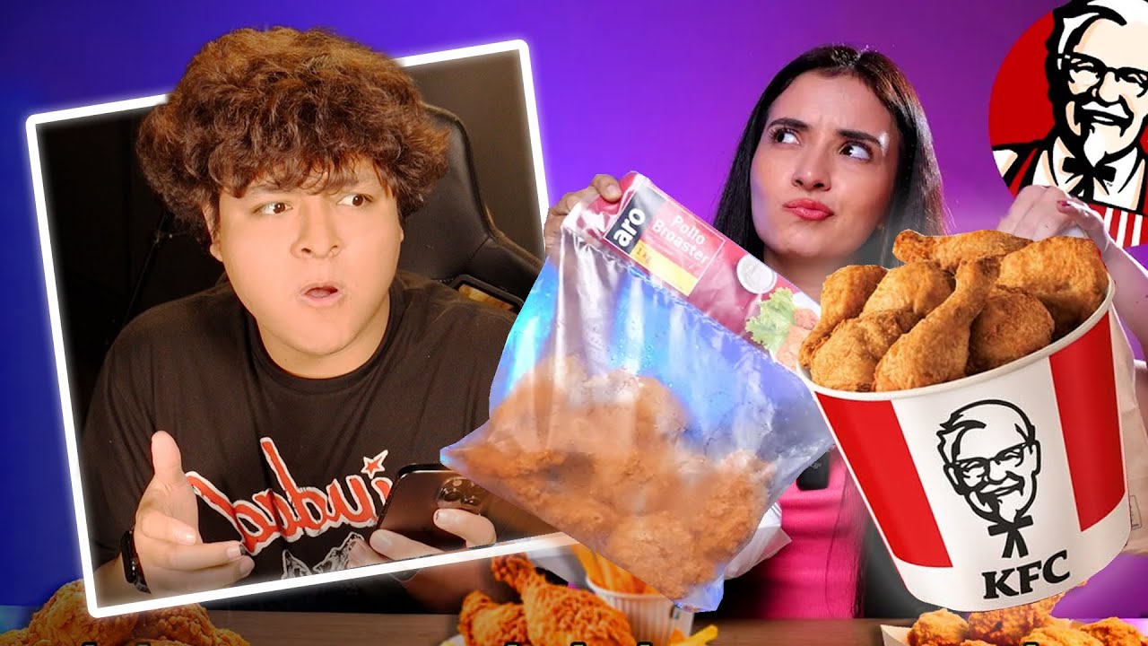 ALECCHI reacciona a KFC vs POLLO FRITO CONGELADO