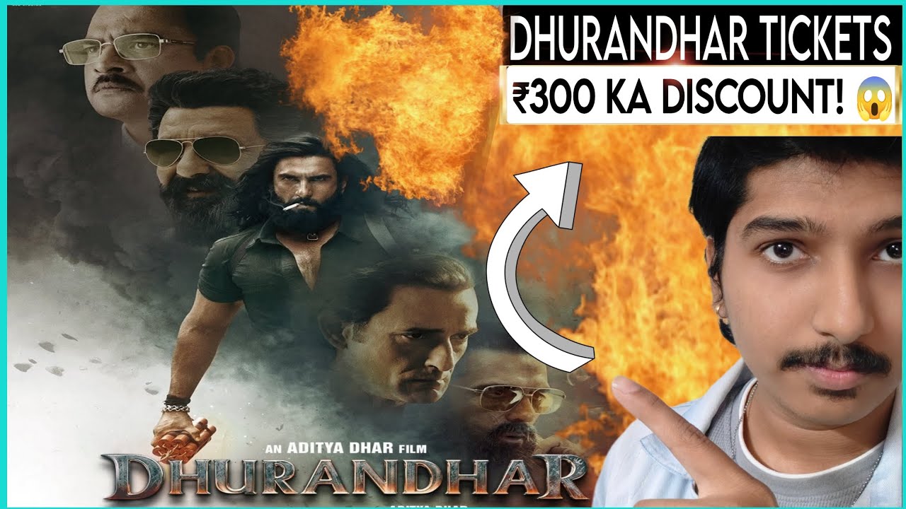 Dhurandhar Tickets Par ₹300 Ka Discount Mila?! 😱🔥 Full Details Inside Vlog