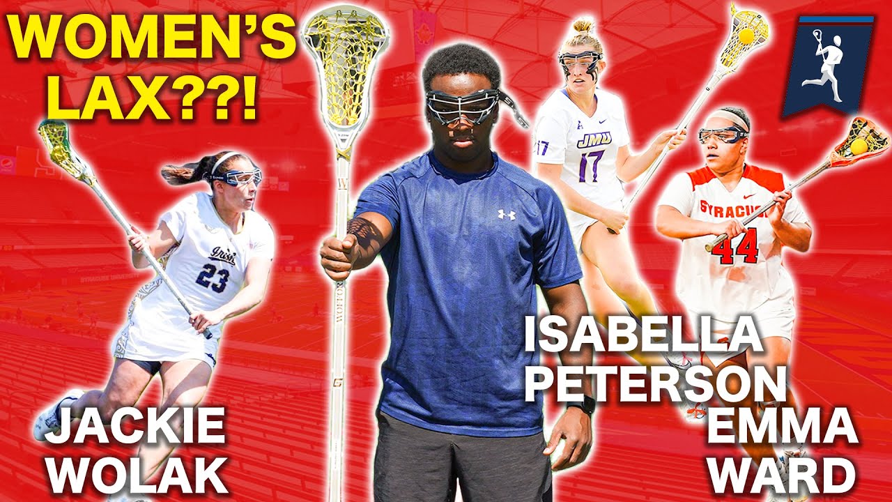 I TRIED THE SHOOTING DRILLS OF THE BEST WOMEN'S COLLEGE LACROSSE PLAYERS!