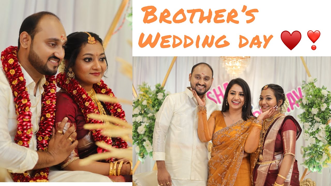 Brother’s wedding day..♥️❣️#happy #wedding #brother #love