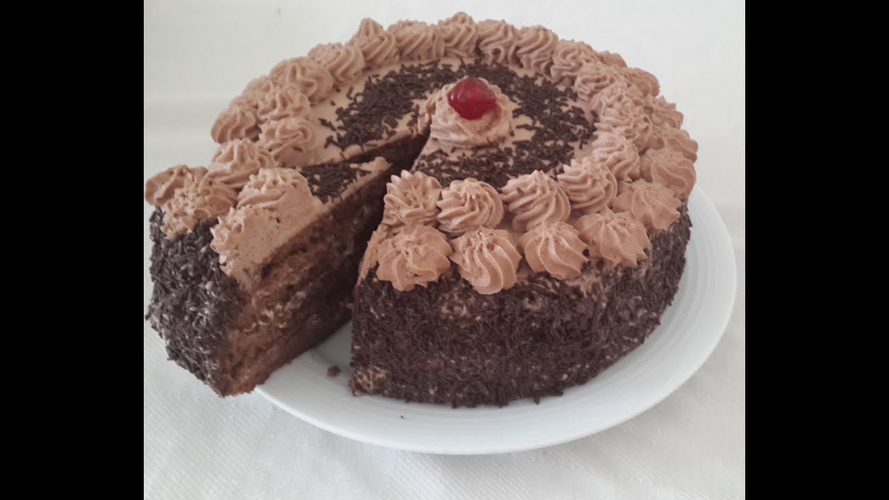 Recette de Genoise au Chocolat/Chocolate Genoise Recipe/طريقة تحضير جينواز الشكولاطة