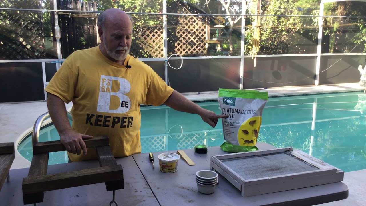 Beekeeping - Making ant proof Hive Stands