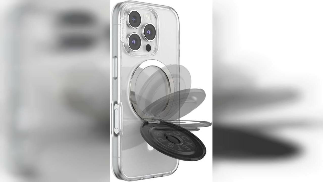 Review: PopSockets Kick-Out Grip for MagSafe, Phone Grip with Built-in Phone Stand, Adjustable...