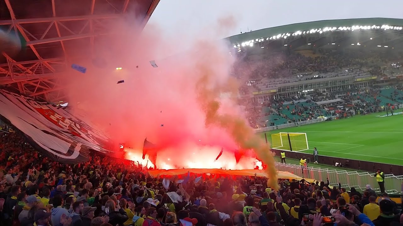 [vlog] Europa League #Fcnantes 0-4 #SCFribourg fin retour en Tribune Loire 🏟🔰⚽️📢🟡🟢