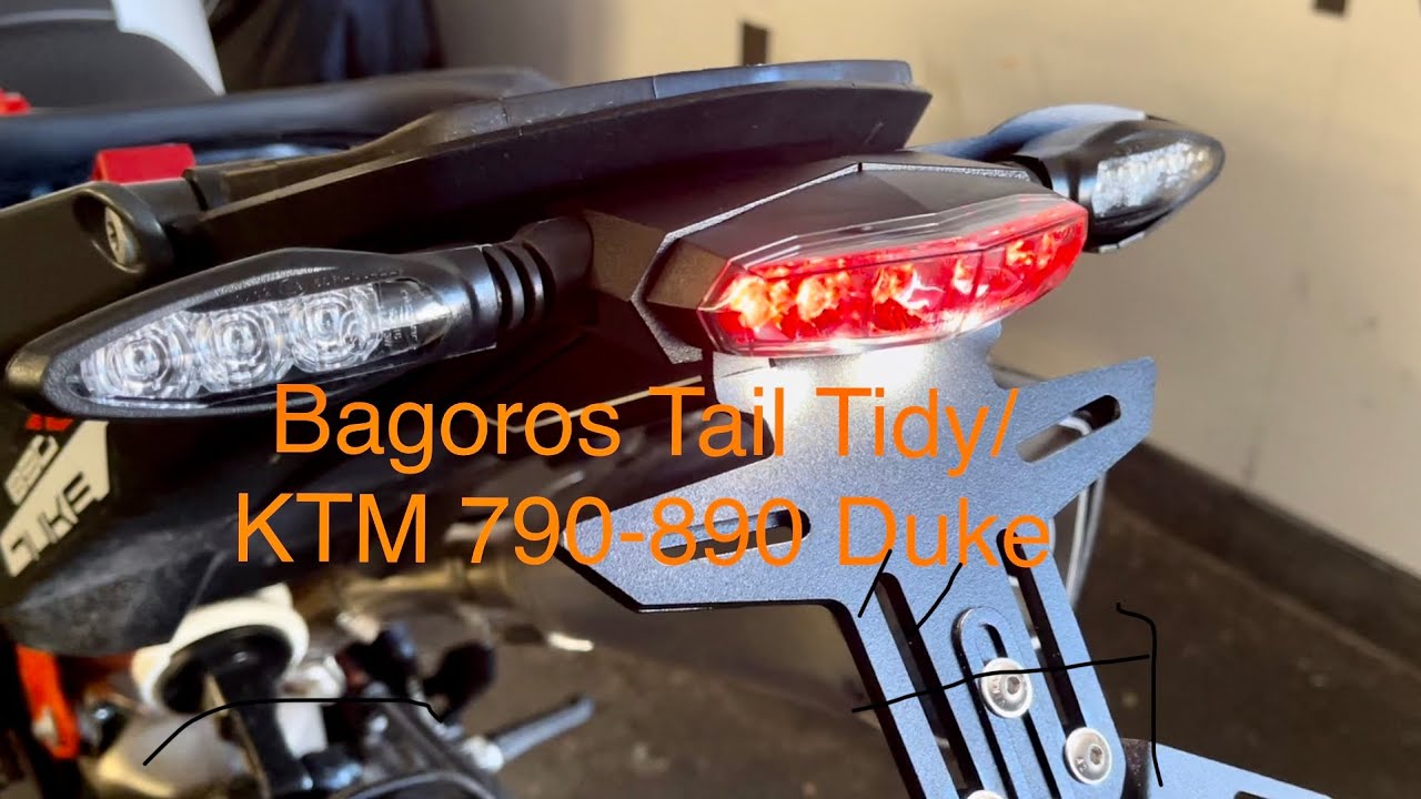 Bagoros Performance Tail Tidy for KTM 790/890 Duke