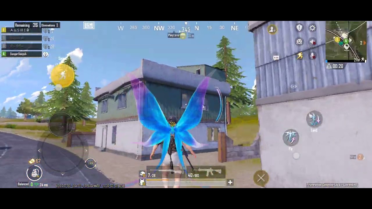 BGMI Part 3 , chiken dinner almost done 🫣, PUBG