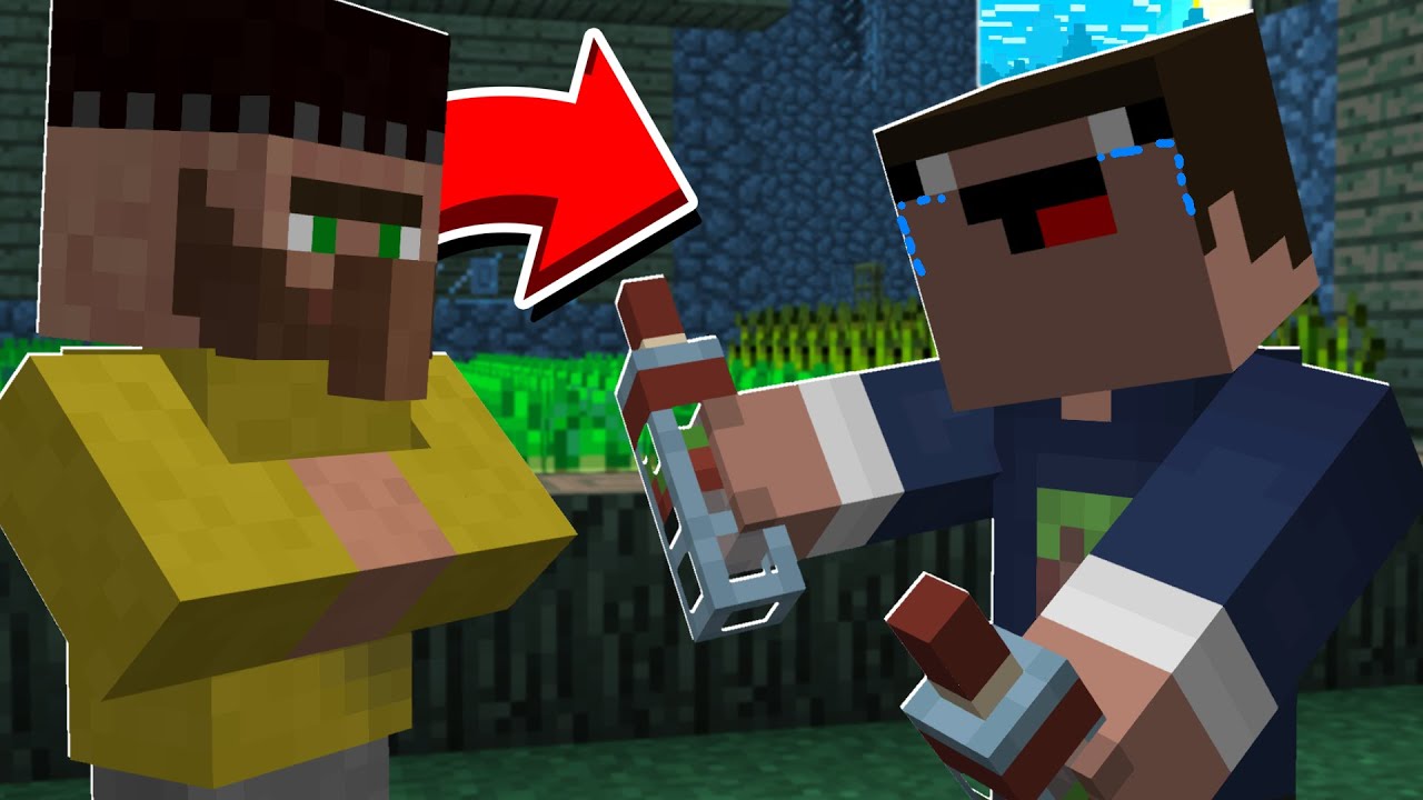 🤣Qishloqda Bomj Hayoti Chellenj | minecraft Uzbekcha