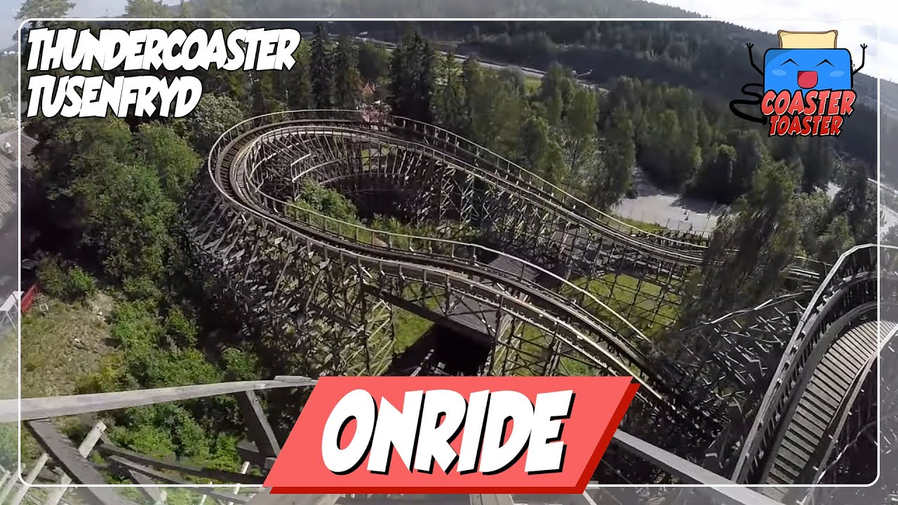 Thundercoaster - Tusenfryd | Vekoma | Wooden Coaster | POV
