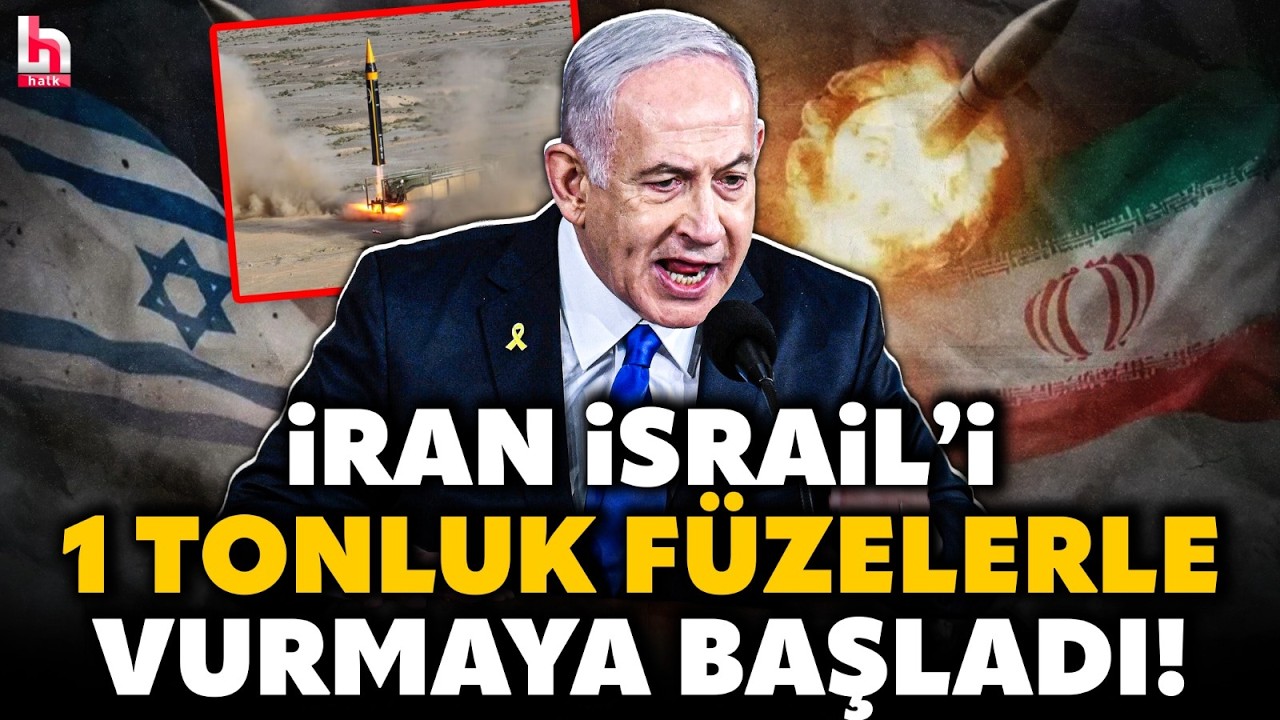 İRAN İSRAİL'E ÖLÜM SAÇACAK! Ölüm makinelerini böyle ateşlediler! Kıyamet senaryosu gerçek oluyor!