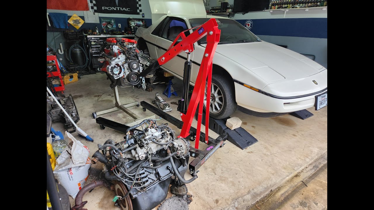 How to v6 swap a 4cyl Fiero Ep. 1