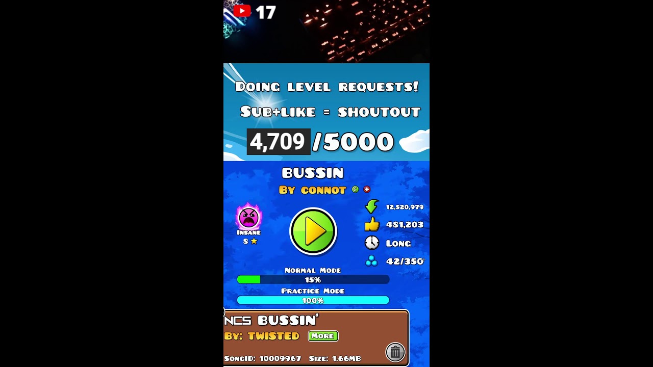 DOING LEVEL REQUEST!