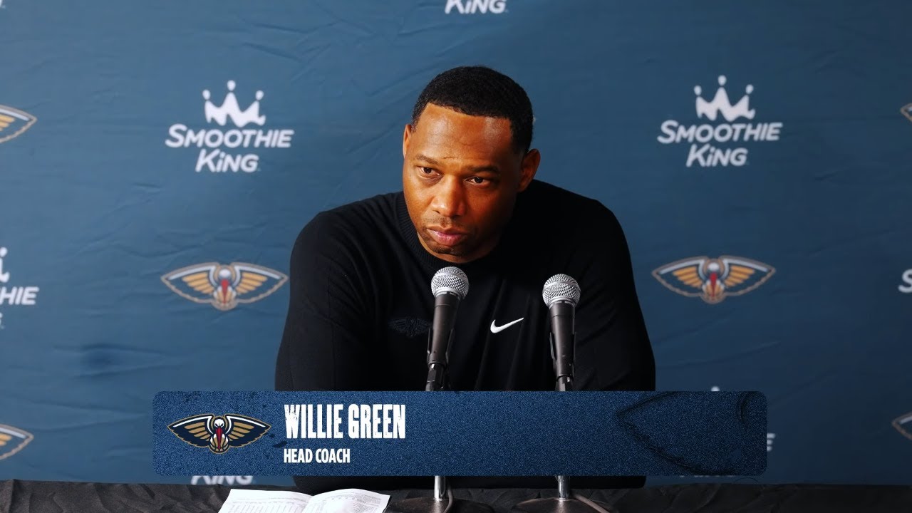 Willie Green | Pelicans-Rockets Postgame | 2025 NBA Preseason