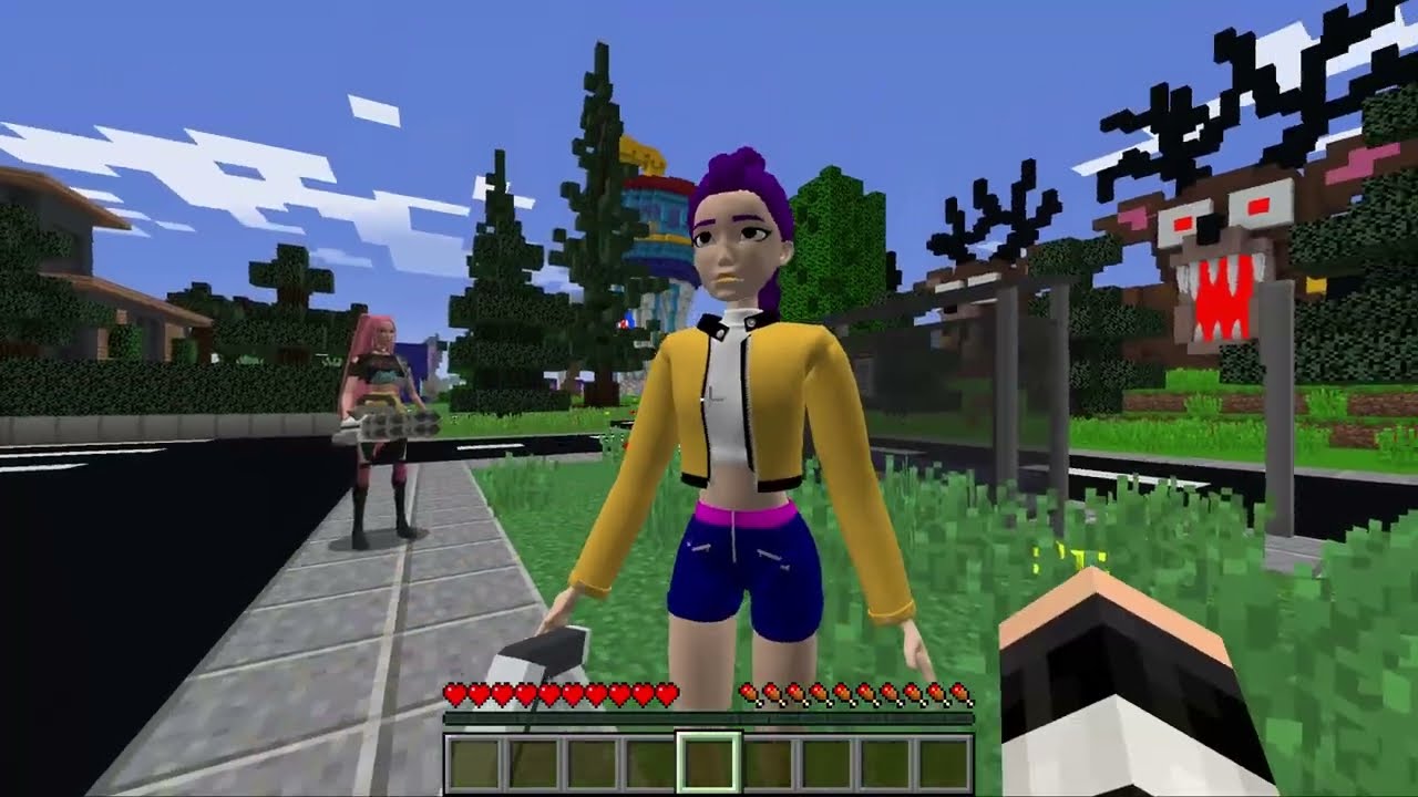 Je me fais CAPTURER par les KPOP DEMON HUNTER sur Minecraft !