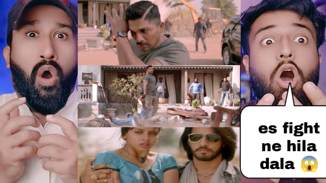 Surya The Soldier Movie | Allu Arjun Best Action Fight Scene | Pakistani Reaction |