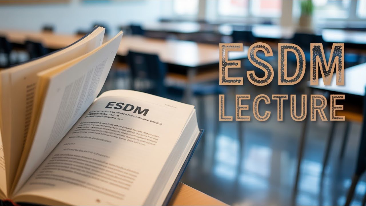 ESDM Lecture with Guest Dr. Sally Rogers