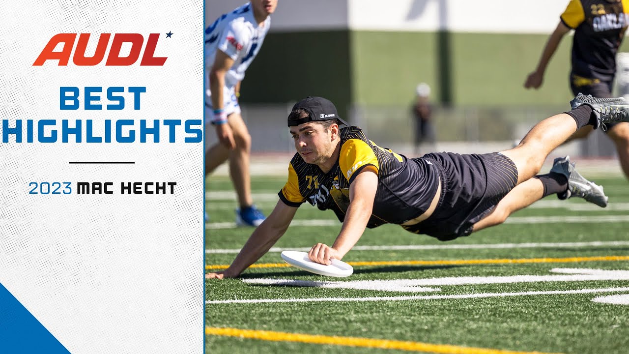Mac Hecht's Best Throws + Plays from the 2023 Season | #ultimatefrisbee
