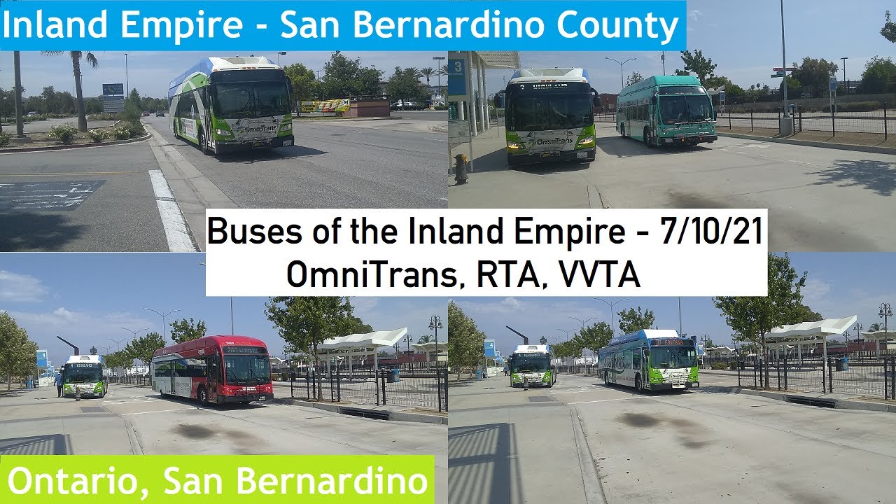 Buses of the Inland Empire - July 10th, 2021