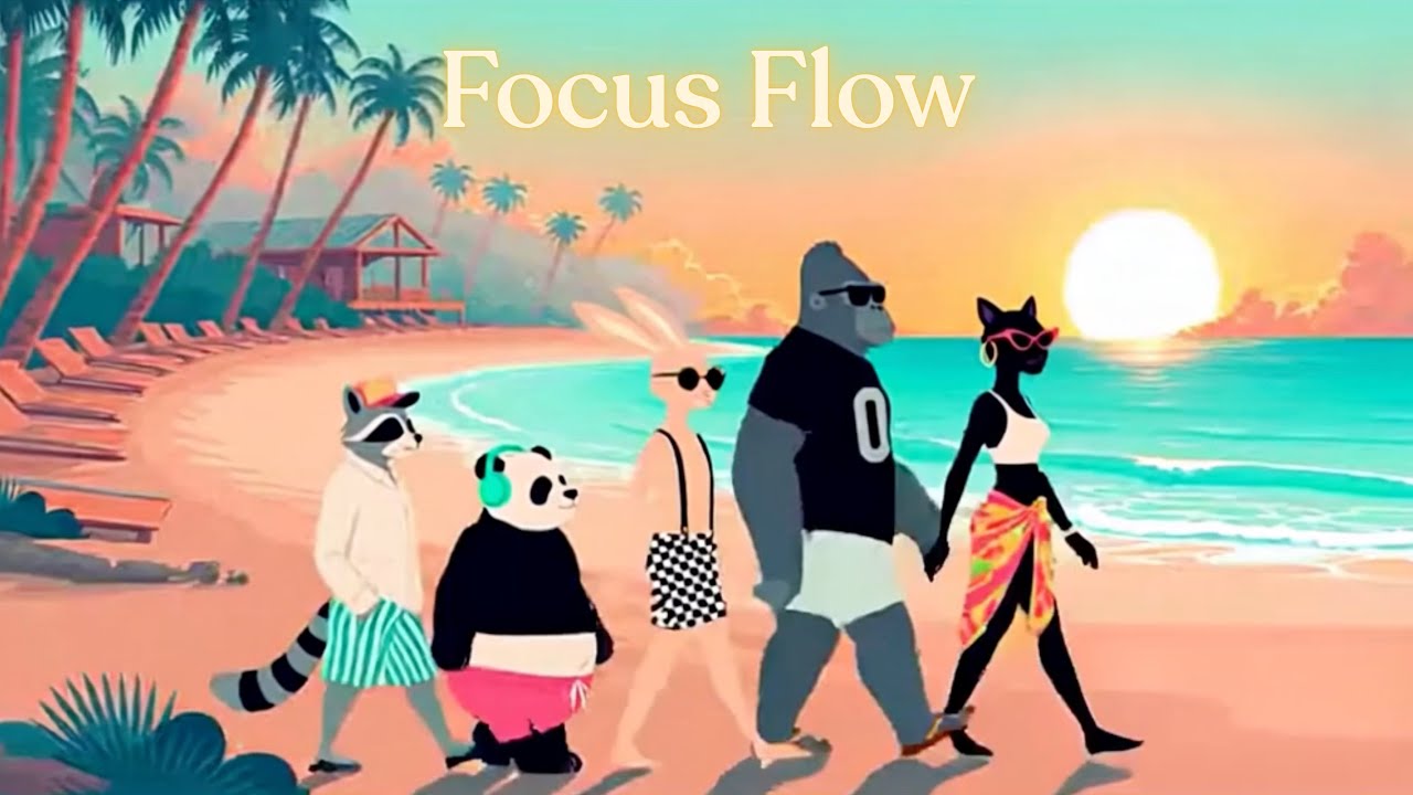 High Energy for Focus & Productivity (120 BPM) | Trek in Tulum | Flow State Supply