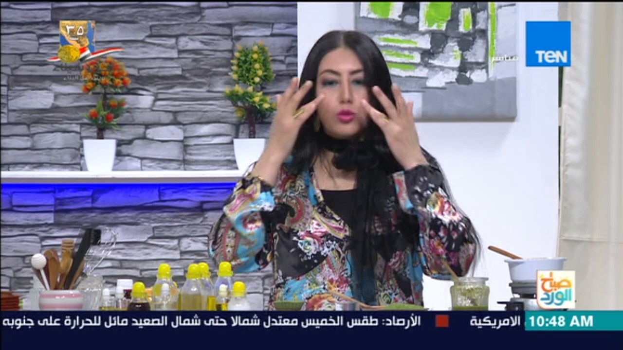 صباح الورد | ماسكات طبيعية لجمال الشعر ونضارة البشرة