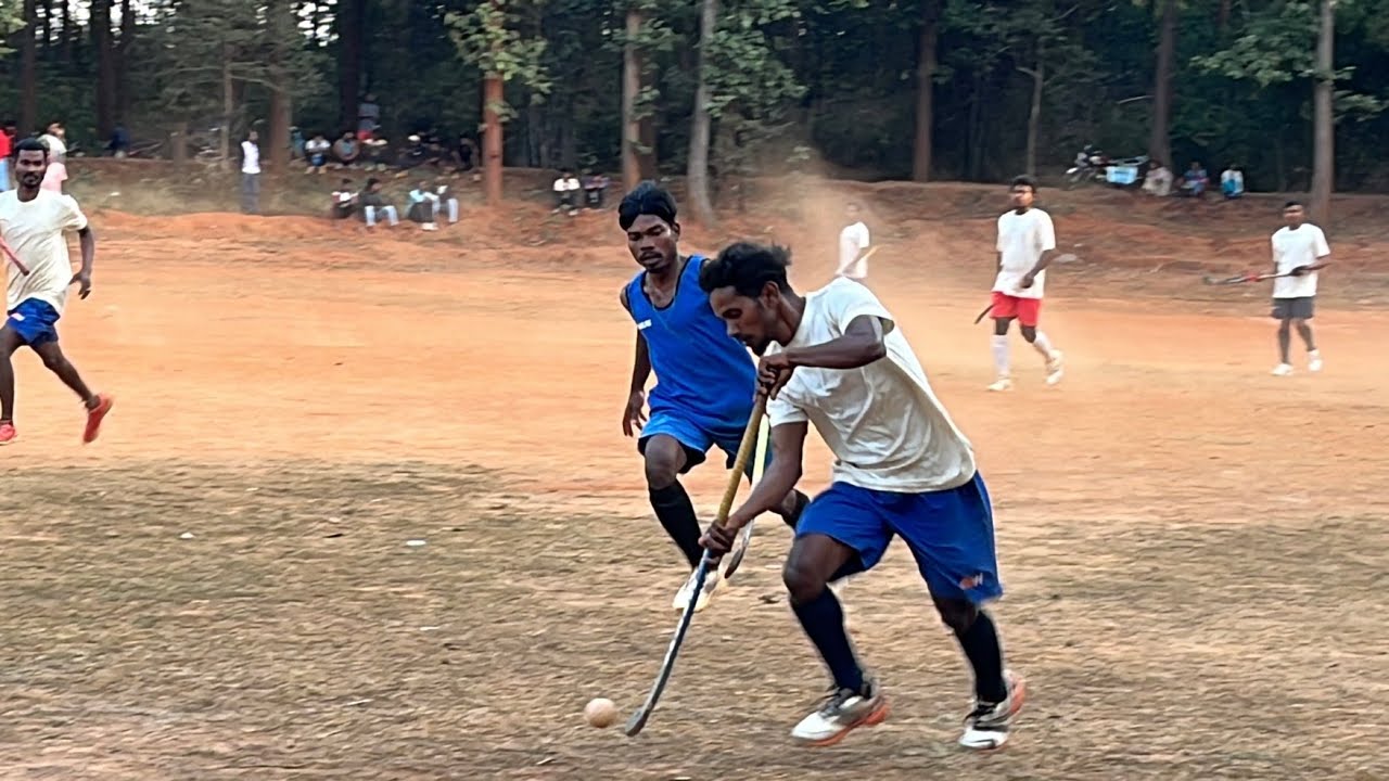 ⚪Bondrai-0️⃣ VS 🔵Karmabahal-1️⃣ || Sunday Hockey Match || Highlight Video📸|| Koelsuta Ground#hockey 