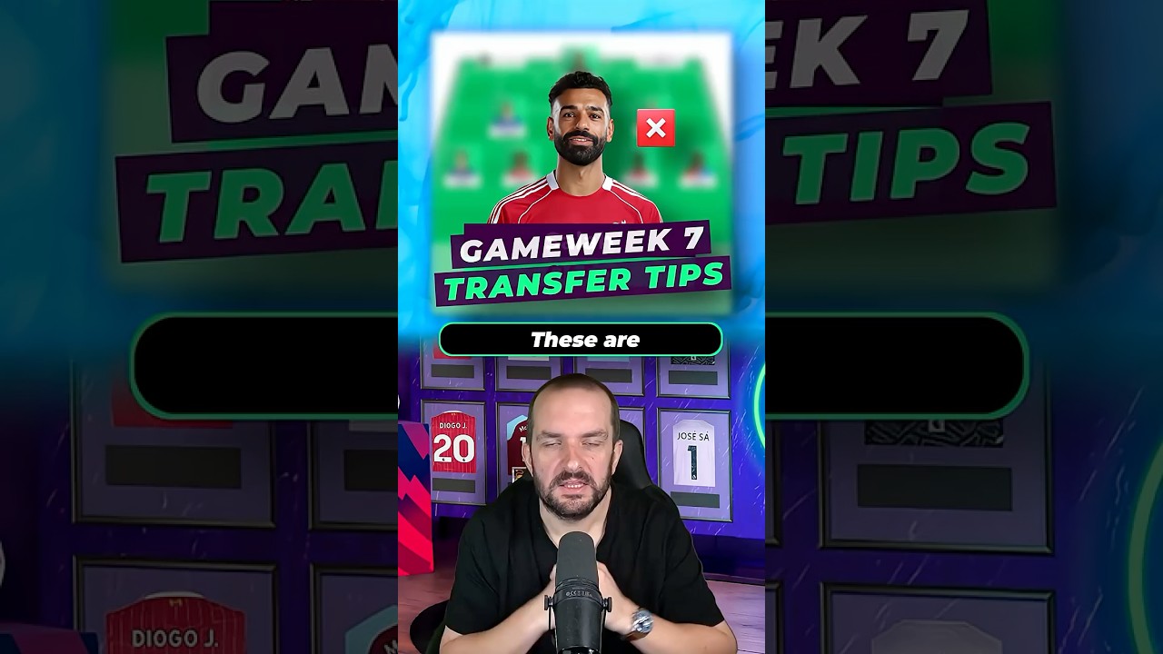Transfer Tips for Gameweek 7 #fpl #fantasypremierleague #fpltips