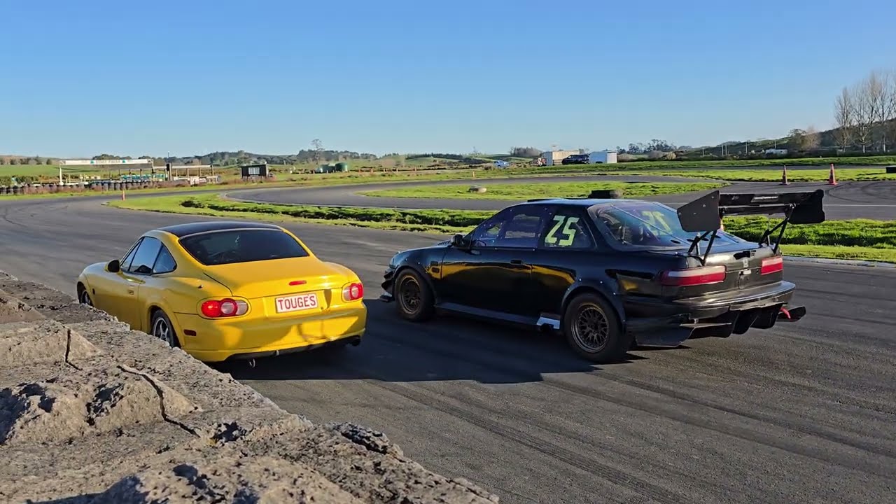 Hooncorp Autokhana Day 10/8/2025 - Hardtop MX-5 vs Hillclimb Integra